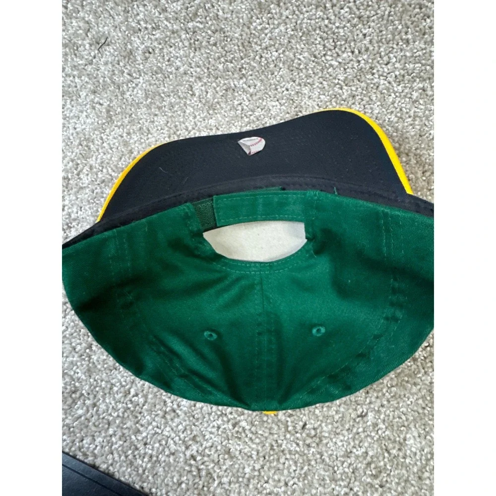 Oakland Athletics A's MLB Youth Hat OC Sports Green Gold Adjustable Baseball Cap